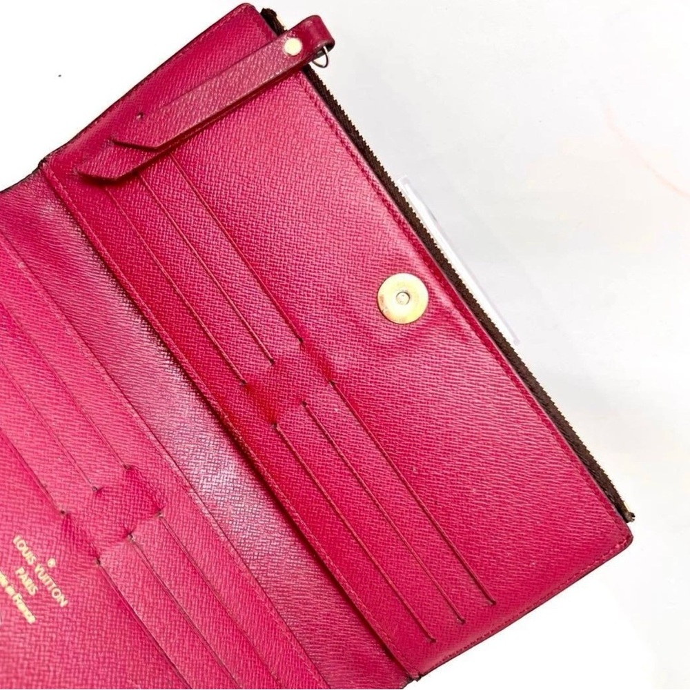 Louis Vuitton Adele Monogram Wallet – Fuchsia Interior | Tags + Dust Bag + Box - Picture 12 of 15